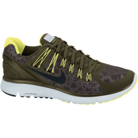 NIKE Lunar Eclipse 3 Shield Sneakers Size 10.5 green and black - Picture 3 of 10